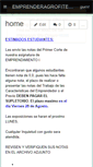 Mobile Screenshot of emprenderagrofitec2miraflores.wikispaces.com