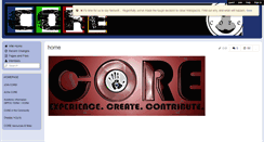 Desktop Screenshot of core-nhs.wikispaces.com