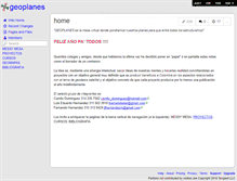 Tablet Screenshot of geoplanes.wikispaces.com