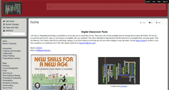 Desktop Screenshot of digitalclassroomtools.wikispaces.com