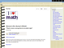 Tablet Screenshot of bowman201.wikispaces.com