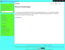 Tablet Screenshot of heffernansupport.wikispaces.com