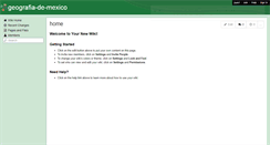 Desktop Screenshot of geografia-de-mexico.wikispaces.com