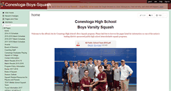 Desktop Screenshot of conestoga-boys-squash.wikispaces.com