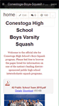 Mobile Screenshot of conestoga-boys-squash.wikispaces.com