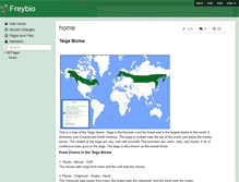 Tablet Screenshot of freybio.wikispaces.com