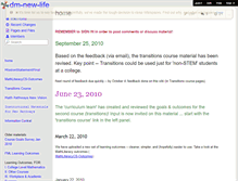 Tablet Screenshot of dm-new-life.wikispaces.com