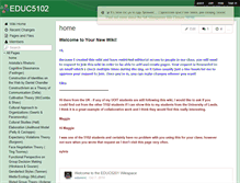 Tablet Screenshot of educ5102.wikispaces.com