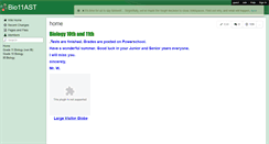 Desktop Screenshot of bio11ast.wikispaces.com