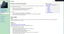 Desktop Screenshot of careerplanning.wikispaces.com