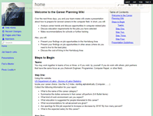Tablet Screenshot of careerplanning.wikispaces.com