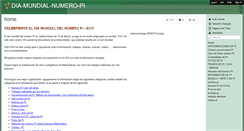 Desktop Screenshot of dia-mundial-numero-pi.wikispaces.com