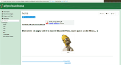 Desktop Screenshot of alfprofewellness.wikispaces.com