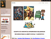 Tablet Screenshot of gizartehizkuntza.wikispaces.com