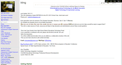 Desktop Screenshot of cguhsd-edtech.wikispaces.com
