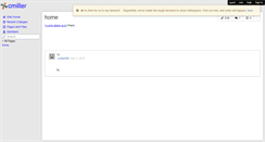 Desktop Screenshot of cmiller.wikispaces.com