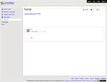 Tablet Screenshot of cmiller.wikispaces.com