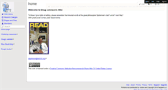 Desktop Screenshot of dougjohnson.wikispaces.com