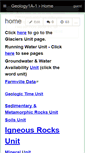Mobile Screenshot of geology1a-1.wikispaces.com