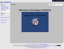 Tablet Screenshot of calsdtech.wikispaces.com