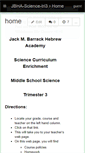 Mobile Screenshot of jbha-science-tri3.wikispaces.com