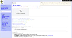 Desktop Screenshot of elms7thscience.wikispaces.com