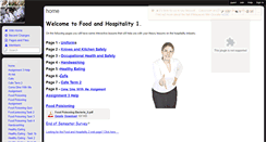 Desktop Screenshot of foodandhospitality.wikispaces.com