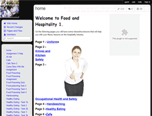 Tablet Screenshot of foodandhospitality.wikispaces.com