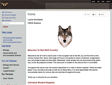 Tablet Screenshot of gronbackscience.wikispaces.com