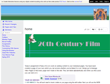 Tablet Screenshot of ahsfilm.wikispaces.com