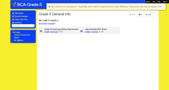 Desktop Screenshot of bca-grade-5.wikispaces.com