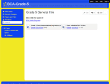 Tablet Screenshot of bca-grade-5.wikispaces.com