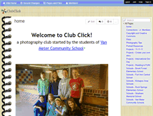 Tablet Screenshot of clubclick.wikispaces.com