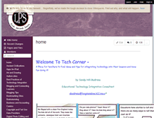 Tablet Screenshot of longmeadowtechcorner.wikispaces.com