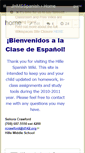 Mobile Screenshot of jhmsspanish.wikispaces.com