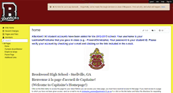 Desktop Screenshot of capitainebhs.wikispaces.com