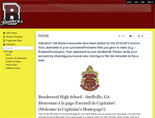 Tablet Screenshot of capitainebhs.wikispaces.com