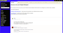 Desktop Screenshot of level2english.wikispaces.com