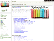 Tablet Screenshot of kinderkidsdraw.wikispaces.com