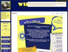 Tablet Screenshot of etoolbox.wikispaces.com