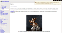 Desktop Screenshot of gsa-dance.wikispaces.com