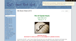 Desktop Screenshot of isebookweek.wikispaces.com