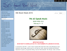 Tablet Screenshot of isebookweek.wikispaces.com