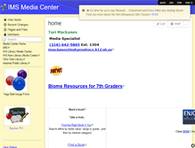 Tablet Screenshot of imsmediacenter.wikispaces.com