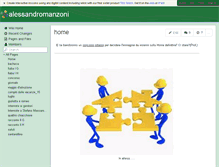 Tablet Screenshot of alessandromanzoni.wikispaces.com