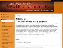 Tablet Screenshot of malikfraternitysheffeyadmin.wikispaces.com
