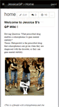 Mobile Screenshot of jessicagp.wikispaces.com