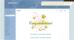 Desktop Screenshot of educ635s12.wikispaces.com