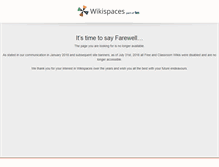 Tablet Screenshot of millersenglish.wikispaces.com