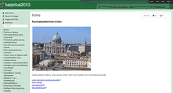 Desktop Screenshot of harjoitus2010.wikispaces.com